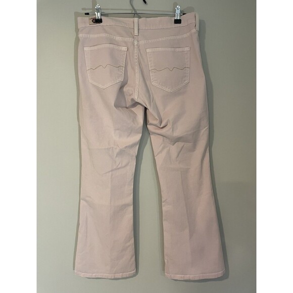 Red Engine Women's Light Pink Cropped Jeans - Picture 6 of 12
